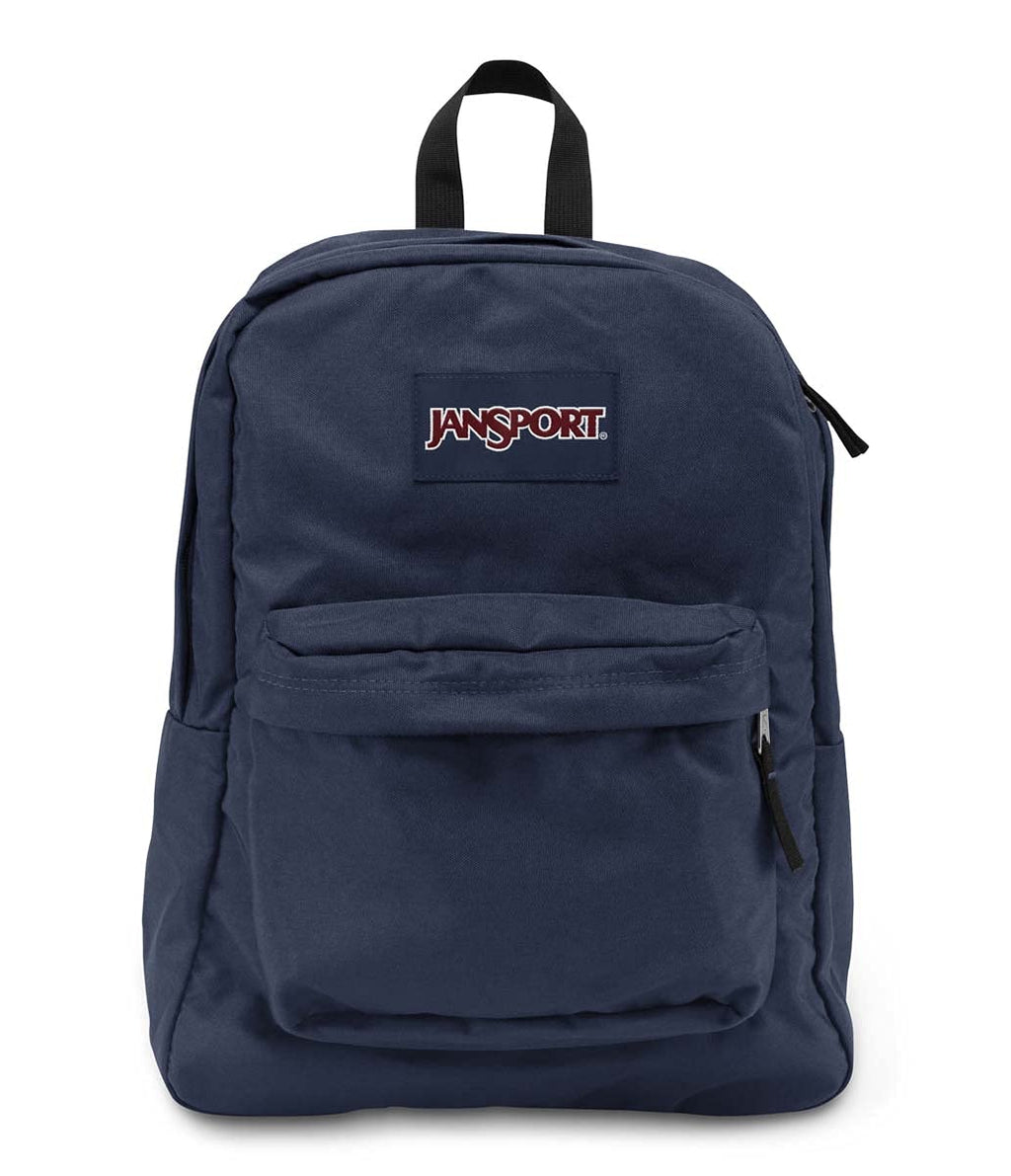 JanSport SuperBreak One Backpack - Durable, Lightweight Bag with 1 Main Compartment, Front Utility Pocket with Built-in Organizer, Premium Backpack, Cherry Lacquer