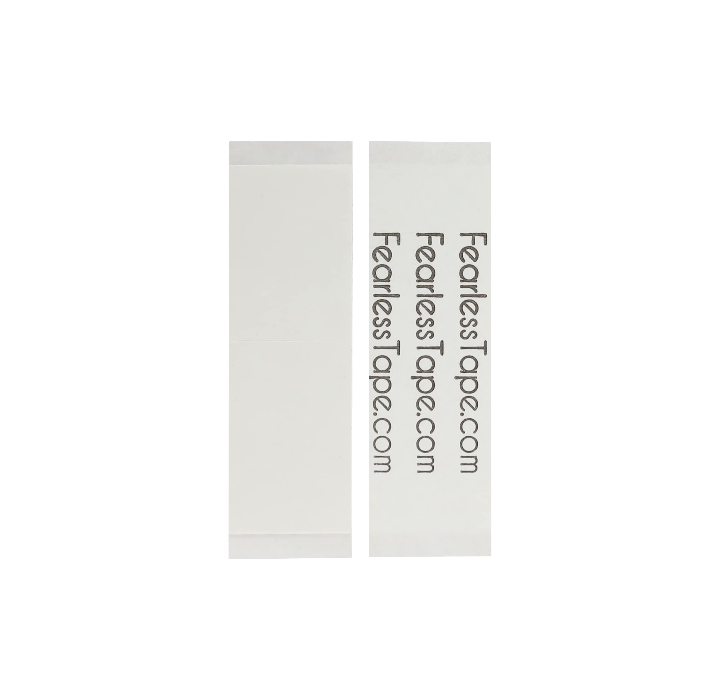 Fearless Tape Double Sided Clothing & Body Tape, 50 Strips | 50 Clear Strips - Ready for Weddings, Proms, and Everyday Outfit Fixes