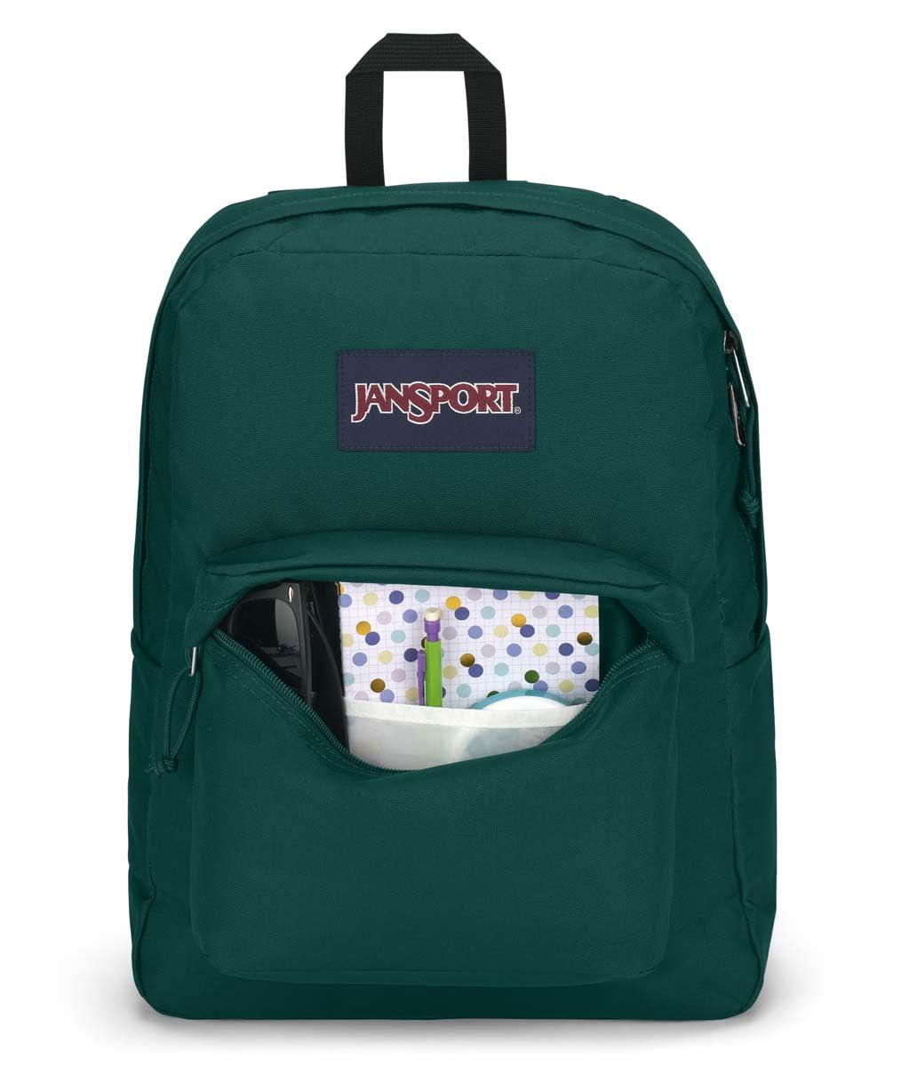 JanSport SuperBreak One Backpack - Durable, Lightweight Bag with 1 Main Compartment, Front Utility Pocket with Built-in Organizer, Premium Backpack, Cherry Lacquer