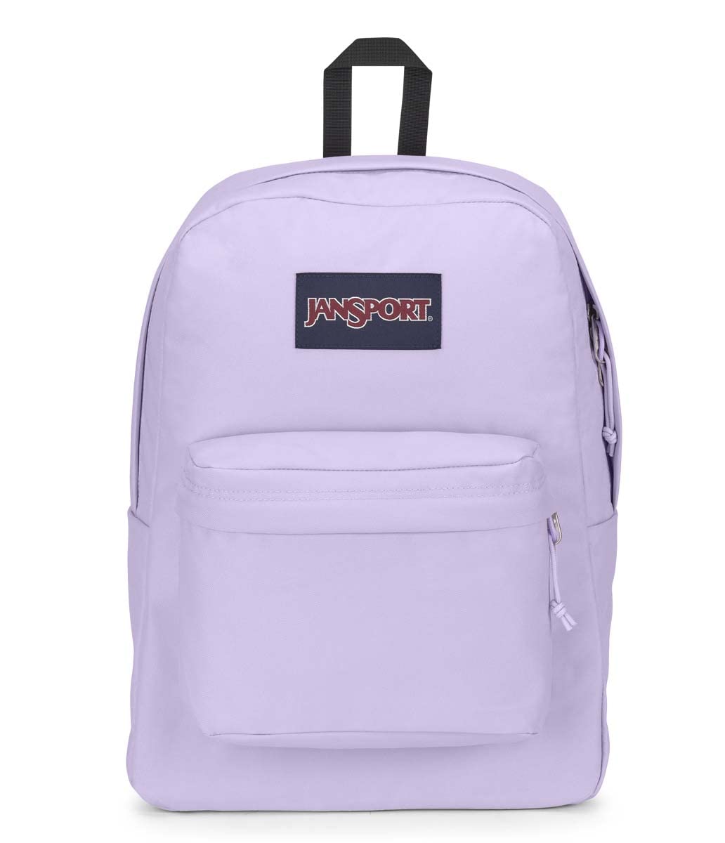 JanSport SuperBreak One Backpack - Durable, Lightweight Bag with 1 Main Compartment, Front Utility Pocket with Built-in Organizer, Premium Backpack, Cherry Lacquer