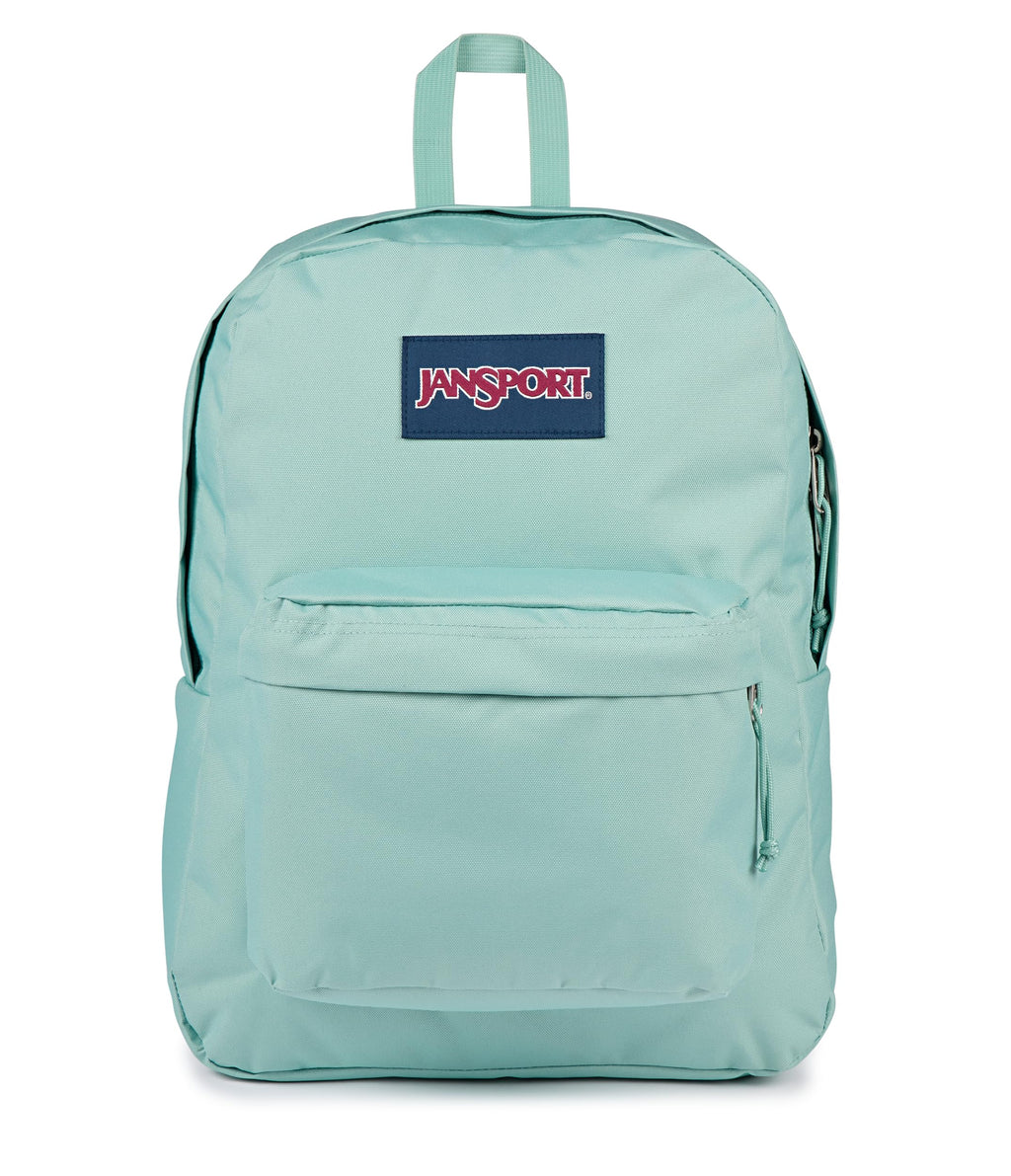 JanSport SuperBreak One Backpack - Durable, Lightweight Bag with 1 Main Compartment, Front Utility Pocket with Built-in Organizer, Premium Backpack, Cherry Lacquer