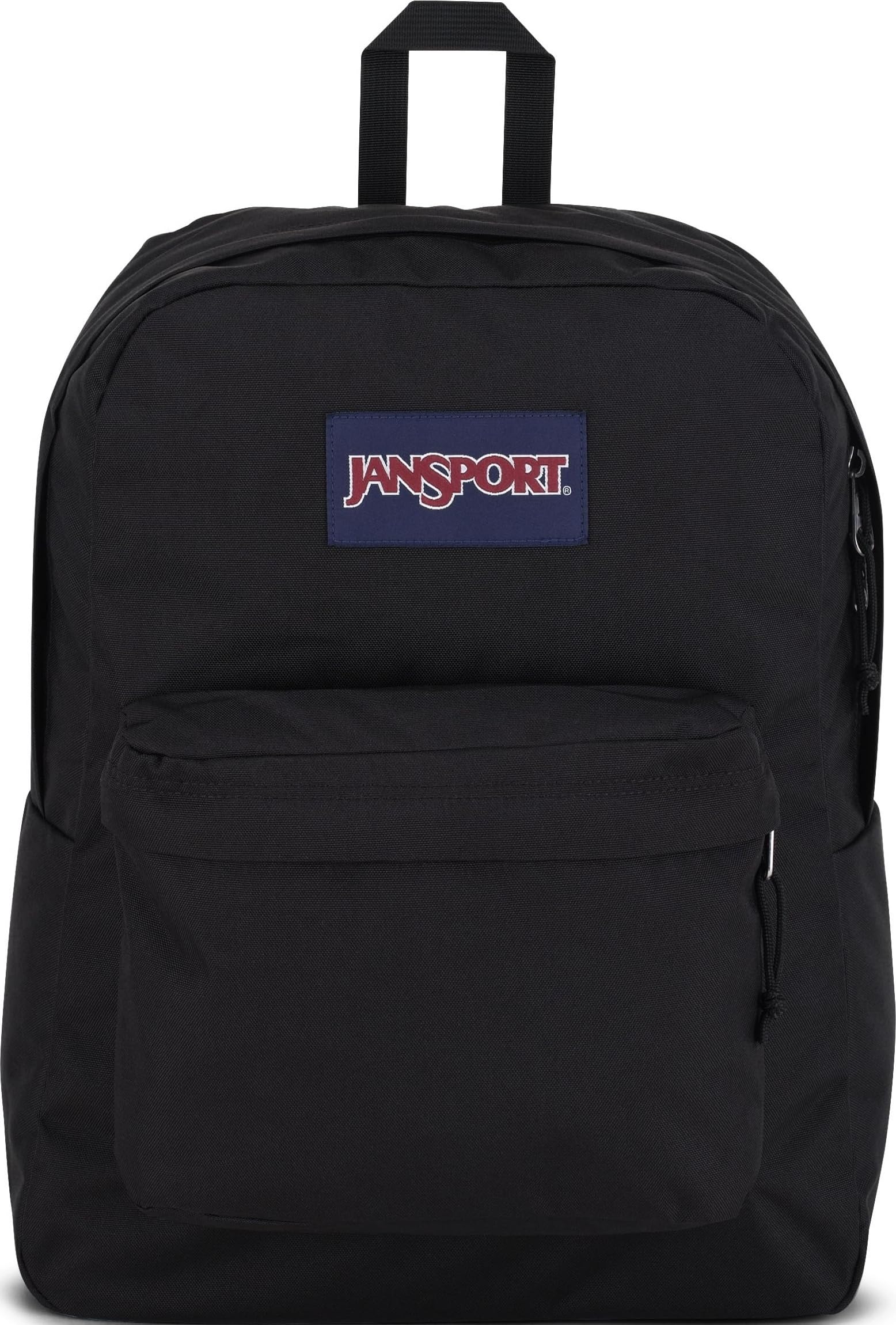 JanSport SuperBreak One Backpack - Durable, Lightweight Bag with 1 Main Compartment, Front Utility Pocket with Built-in Organizer, Premium Backpack, Cherry Lacquer