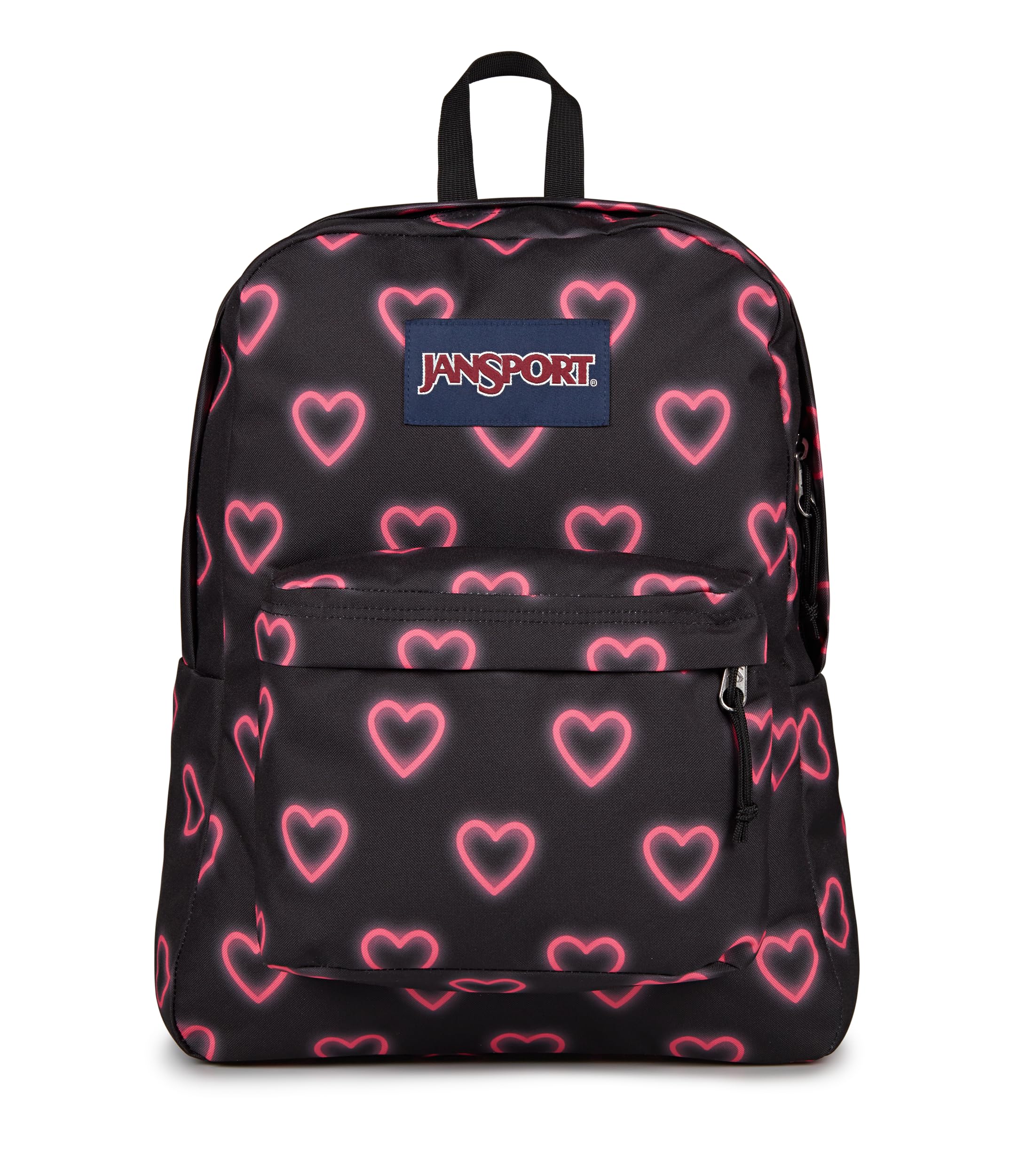 JanSport SuperBreak One Backpack - Durable, Lightweight Bag with 1 Main Compartment, Front Utility Pocket with Built-in Organizer, Premium Backpack, Cherry Lacquer