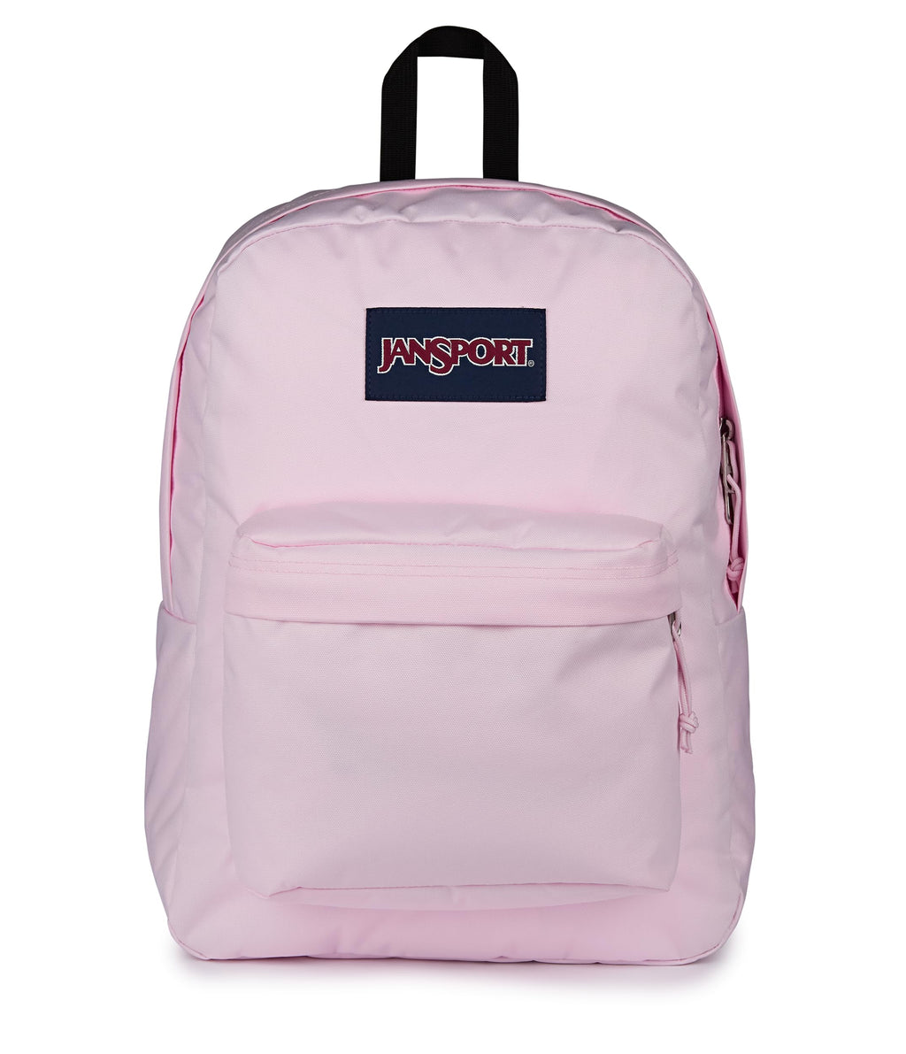 JanSport SuperBreak One Backpack - Durable, Lightweight Bag with 1 Main Compartment, Front Utility Pocket with Built-in Organizer, Premium Backpack, Cherry Lacquer