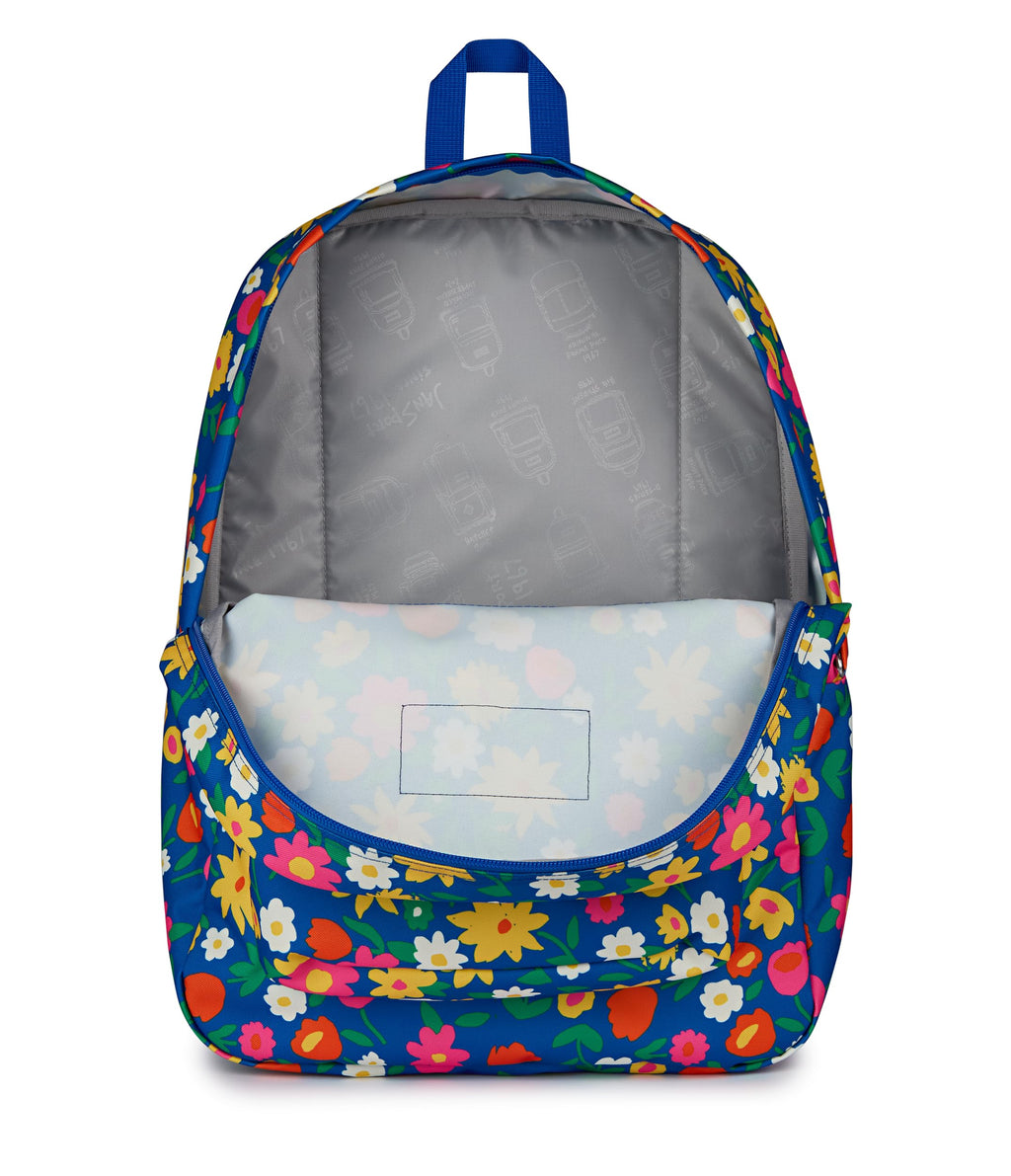 JanSport SuperBreak One Backpack - Durable, Lightweight Bag with 1 Main Compartment, Front Utility Pocket with Built-in Organizer, Premium Backpack, Cherry Lacquer