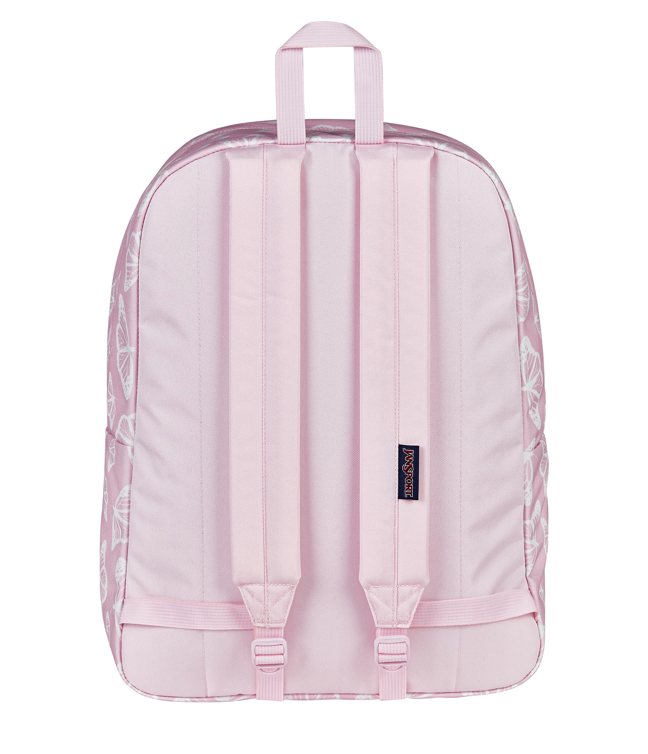 JanSport SuperBreak One Backpack - Durable, Lightweight Bag with 1 Main Compartment, Front Utility Pocket with Built-in Organizer, Premium Backpack, Cherry Lacquer