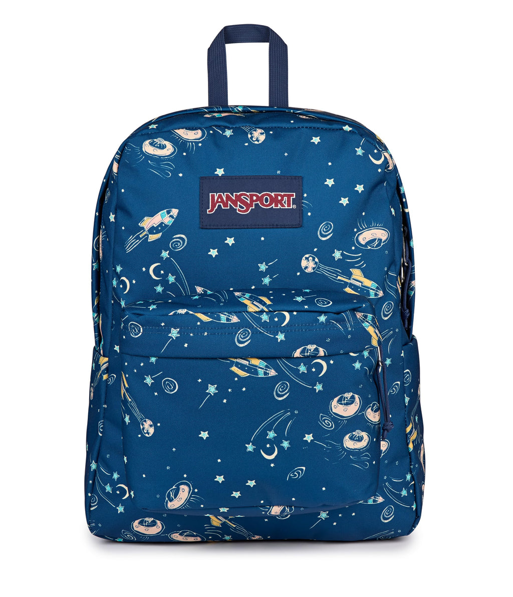 JanSport SuperBreak One Backpack - Durable, Lightweight Bag with 1 Main Compartment, Front Utility Pocket with Built-in Organizer, Premium Backpack, Cherry Lacquer