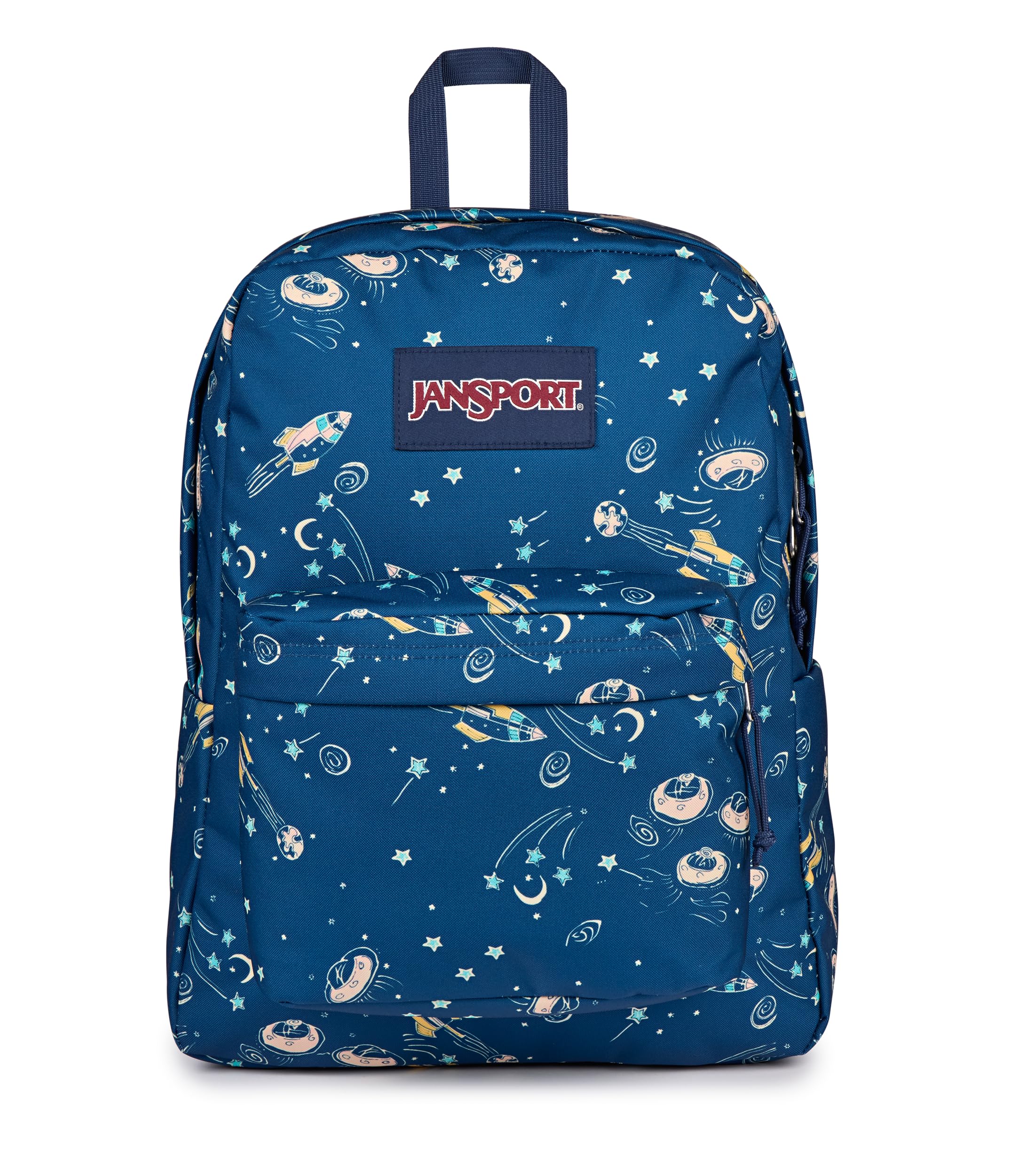 JanSport SuperBreak One Backpack - Durable, Lightweight Bag with 1 Main Compartment, Front Utility Pocket with Built-in Organizer, Premium Backpack, Cherry Lacquer