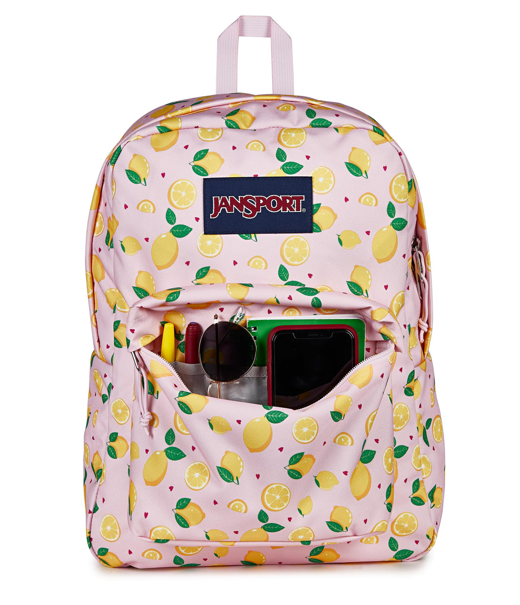 JanSport SuperBreak One Backpack - Durable, Lightweight Bag with 1 Main Compartment, Front Utility Pocket with Built-in Organizer, Premium Backpack, Cherry Lacquer