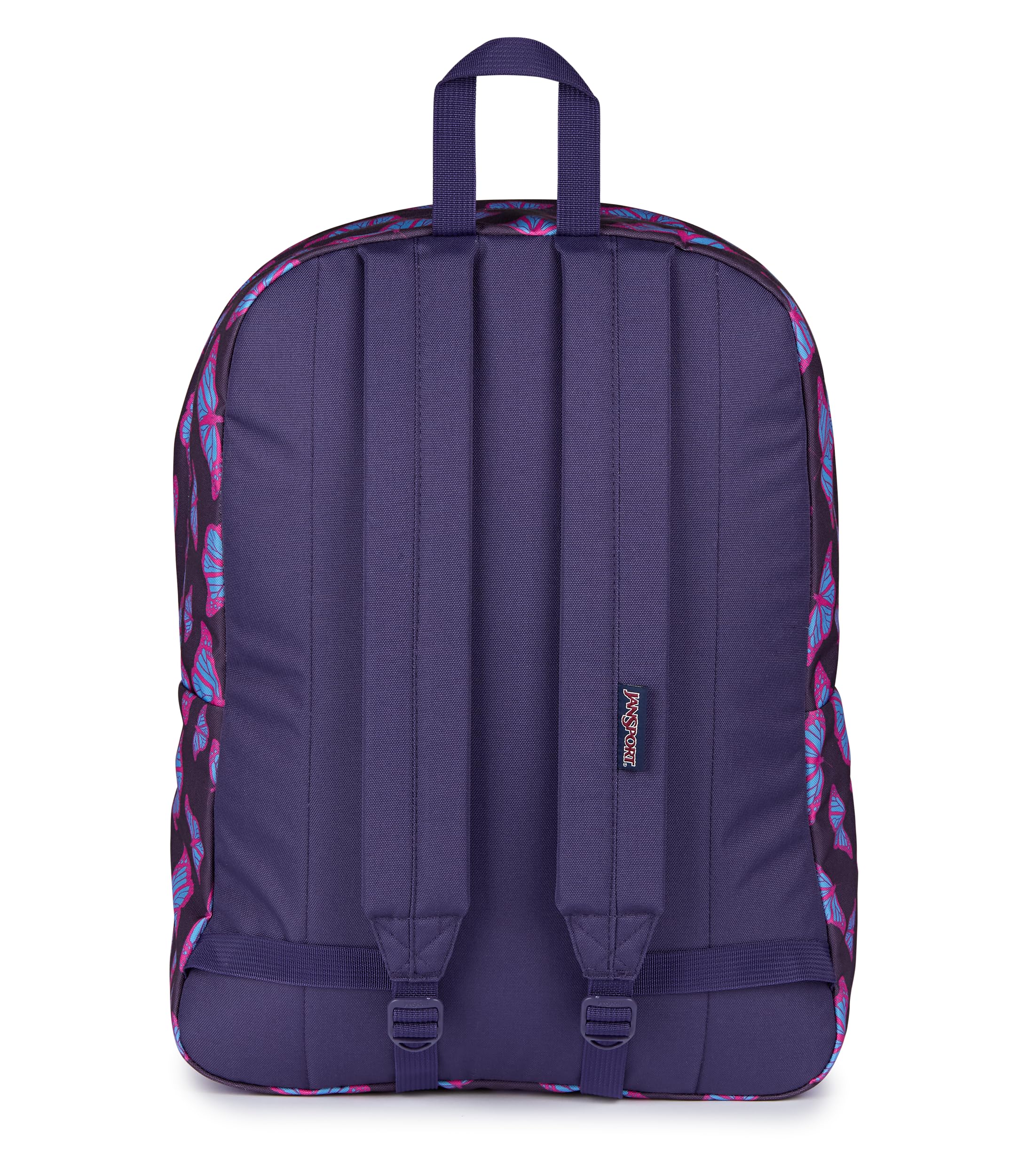 JanSport SuperBreak One Backpack - Durable, Lightweight Bag with 1 Main Compartment, Front Utility Pocket with Built-in Organizer, Premium Backpack, Cherry Lacquer