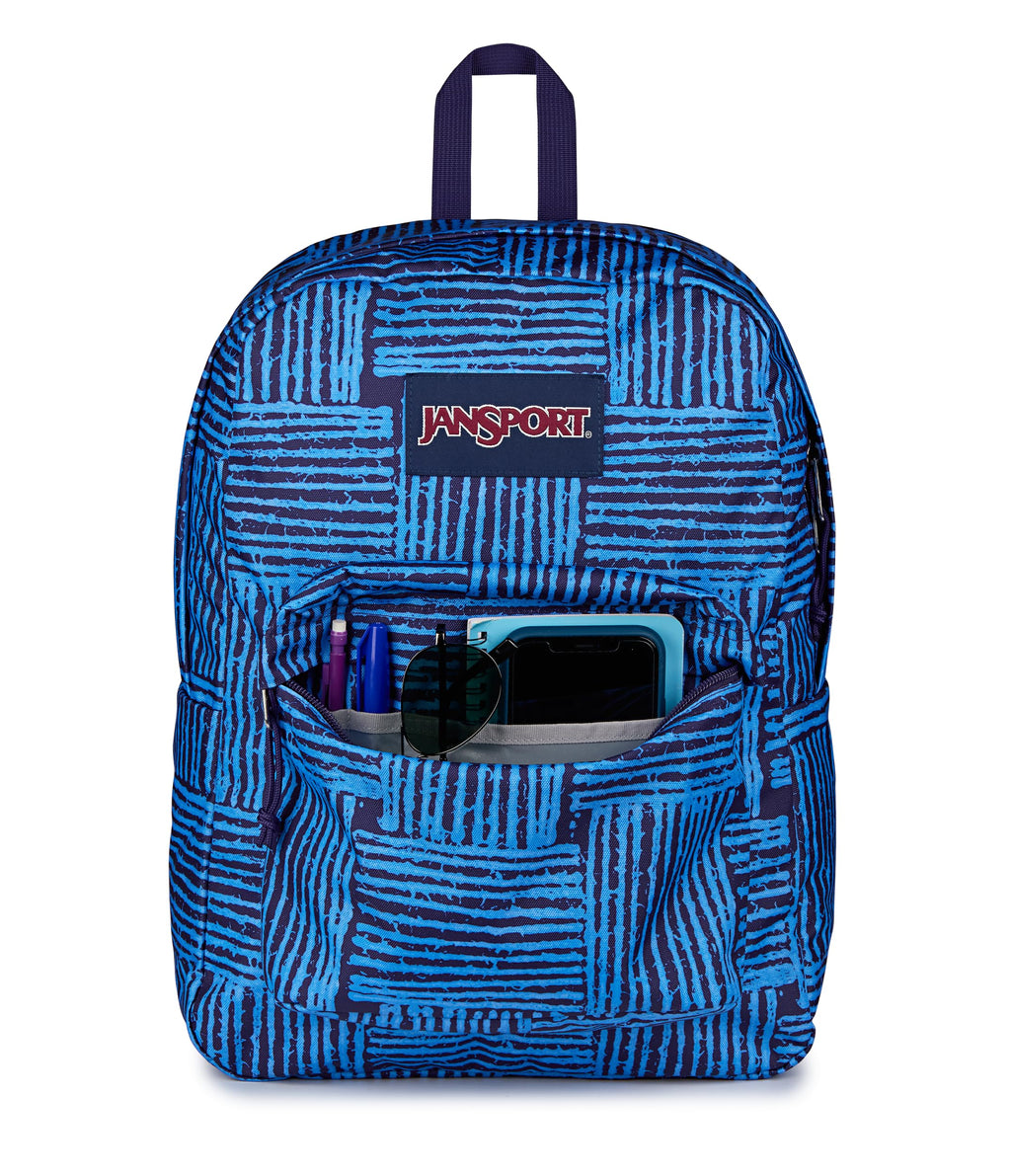 JanSport SuperBreak One Backpack - Durable, Lightweight Bag with 1 Main Compartment, Front Utility Pocket with Built-in Organizer, Premium Backpack, Cherry Lacquer