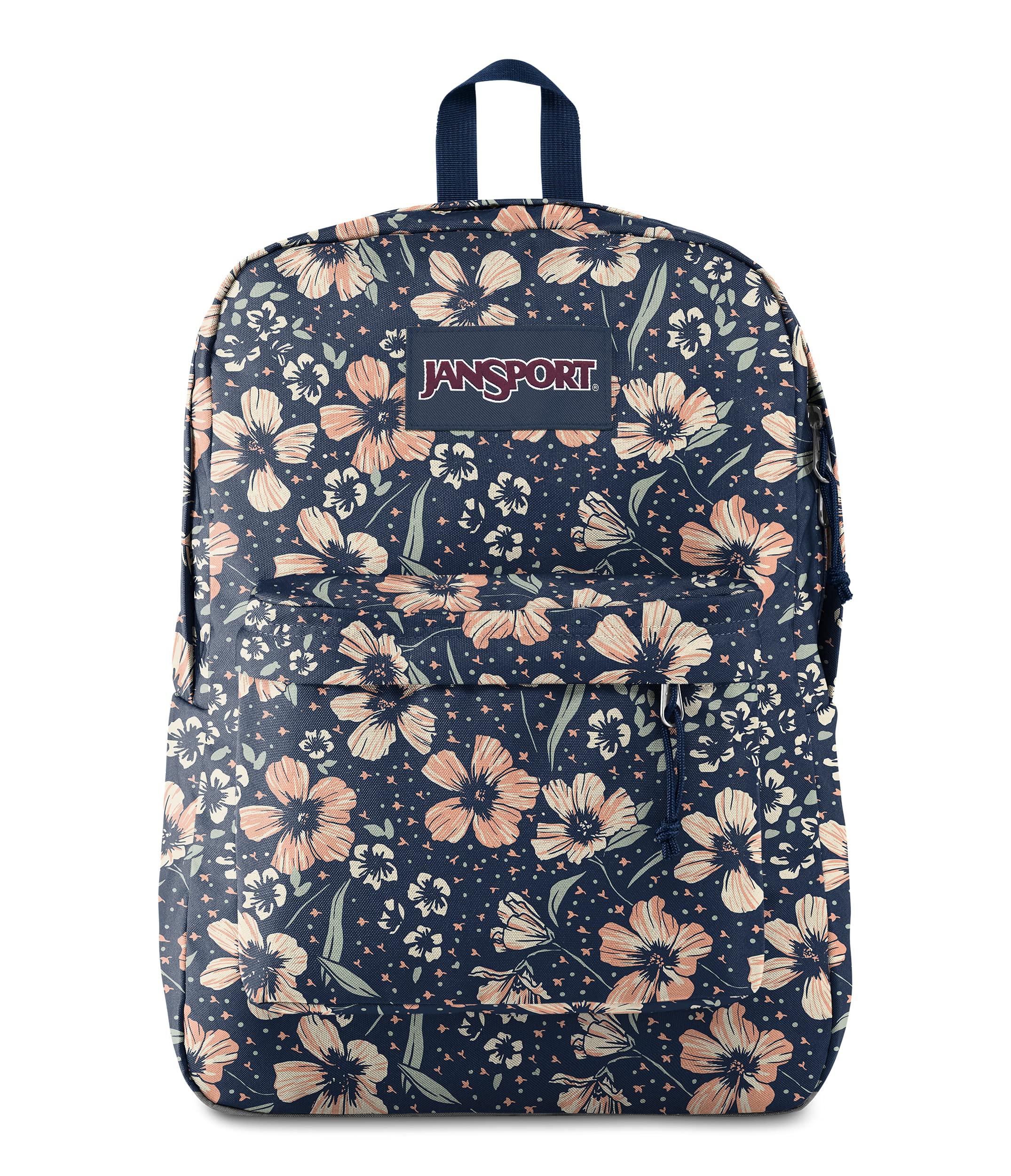 JanSport SuperBreak One Backpack - Durable, Lightweight Bag with 1 Main Compartment, Front Utility Pocket with Built-in Organizer, Premium Backpack, Cherry Lacquer