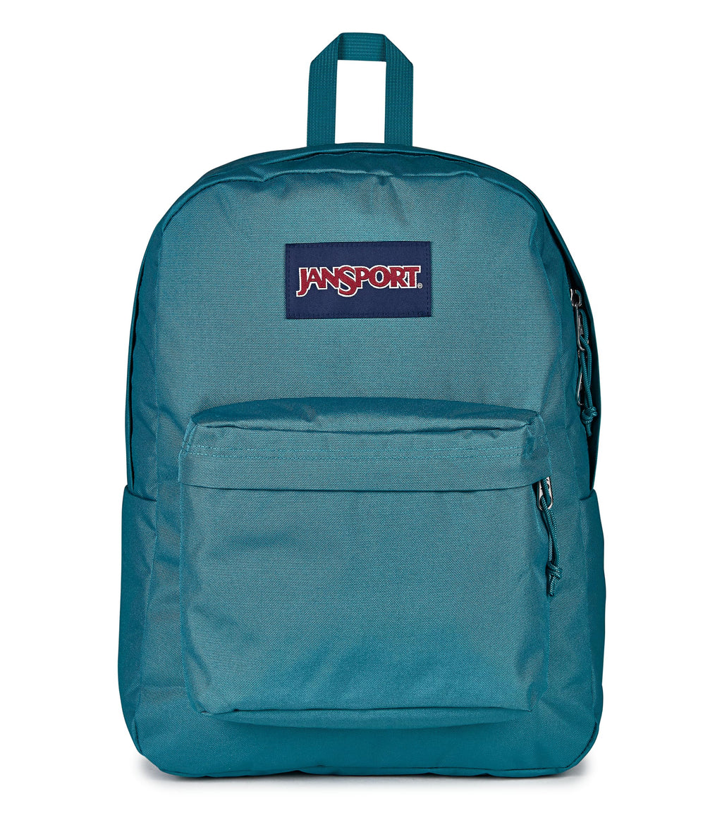 JanSport SuperBreak One Backpack - Durable, Lightweight Bag with 1 Main Compartment, Front Utility Pocket with Built-in Organizer, Premium Backpack, Cherry Lacquer
