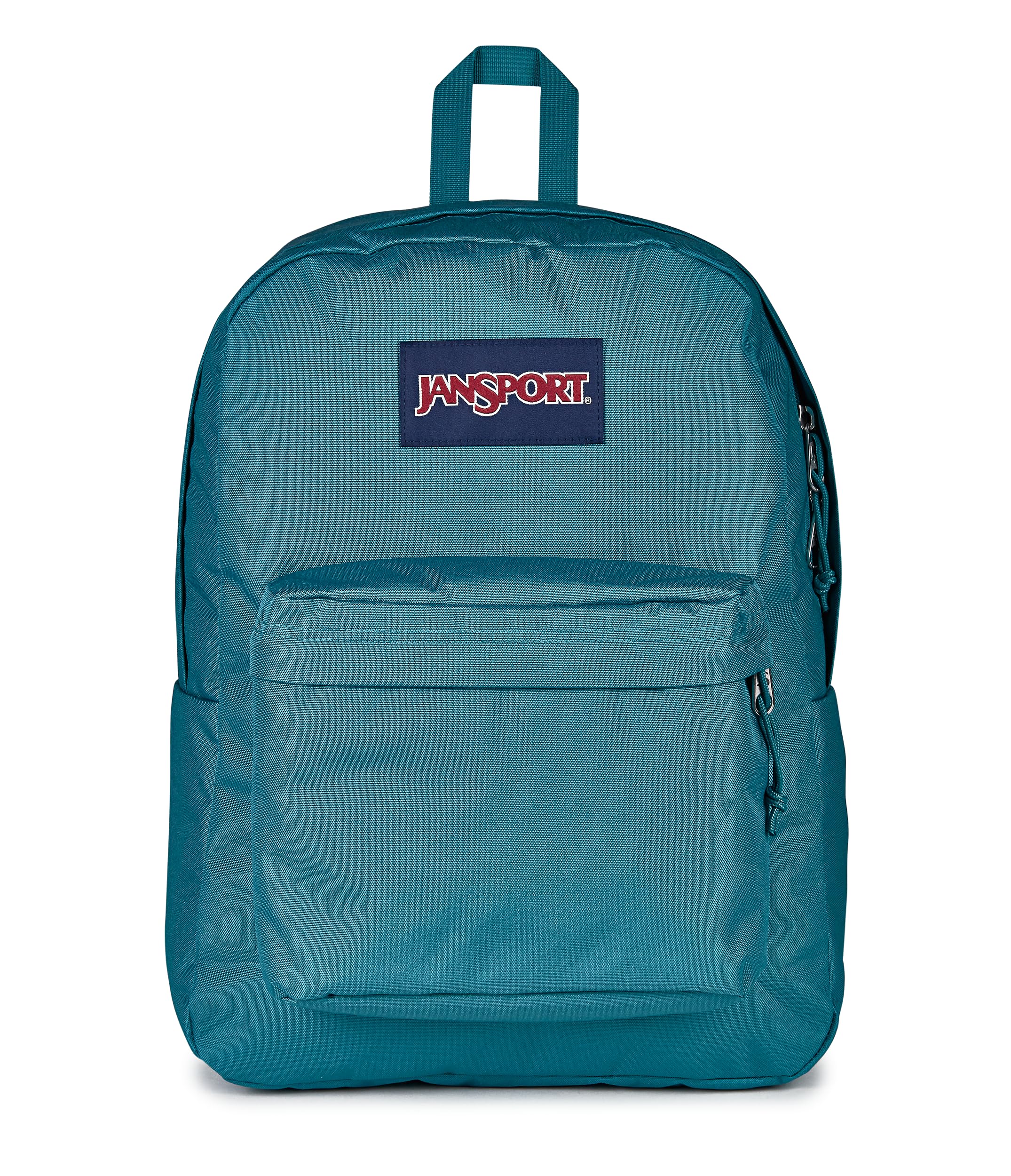 JanSport SuperBreak One Backpack - Durable, Lightweight Bag with 1 Main Compartment, Front Utility Pocket with Built-in Organizer, Premium Backpack, Cherry Lacquer