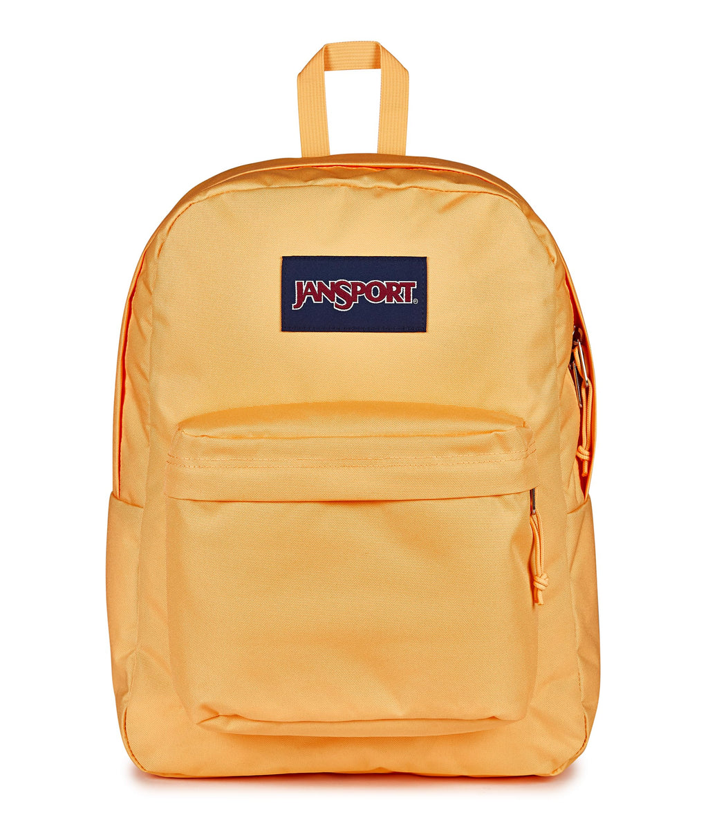 JanSport SuperBreak One Backpack - Durable, Lightweight Bag with 1 Main Compartment, Front Utility Pocket with Built-in Organizer, Premium Backpack, Cherry Lacquer