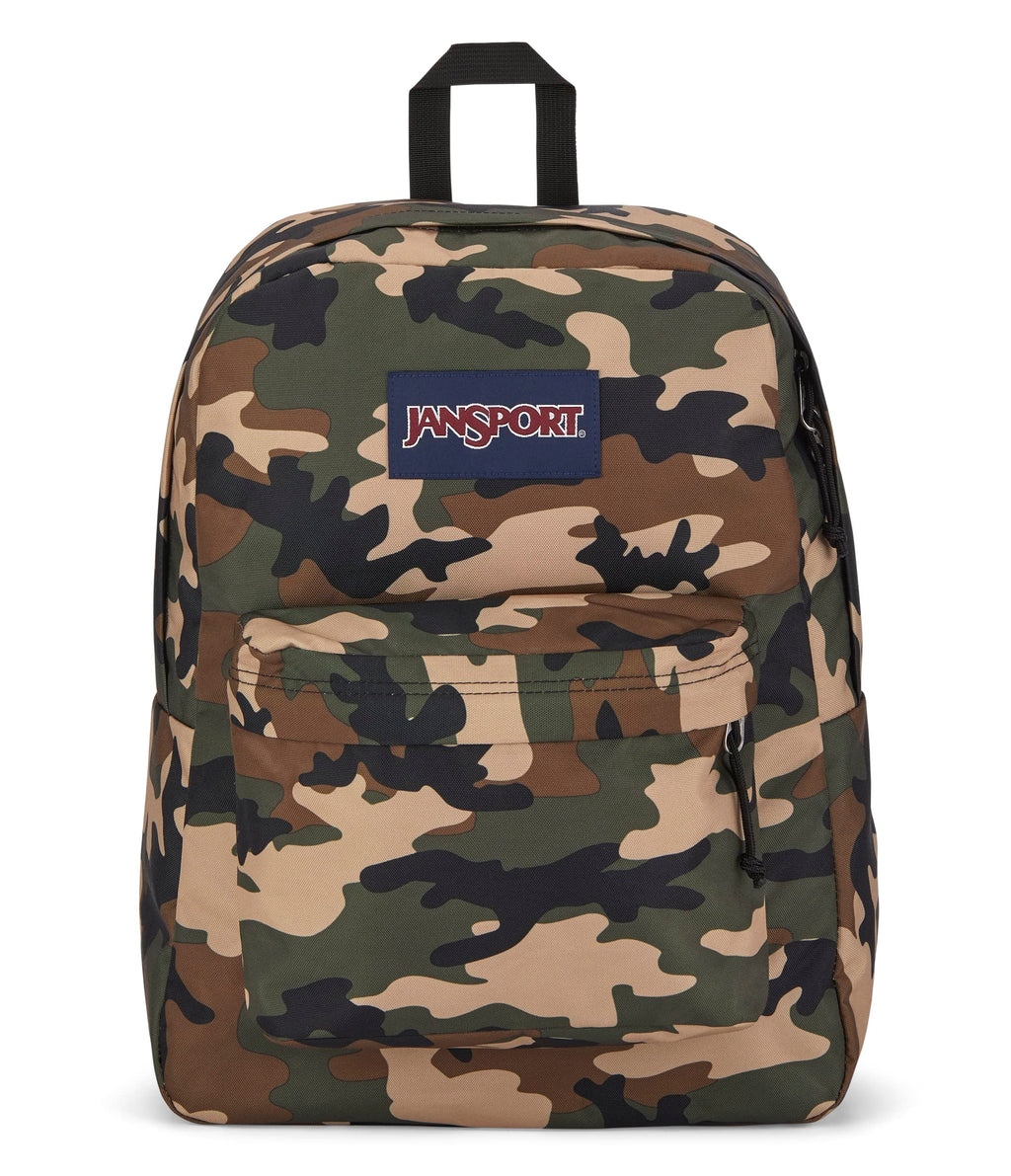 JanSport SuperBreak One Backpack - Durable, Lightweight Bag with 1 Main Compartment, Front Utility Pocket with Built-in Organizer, Premium Backpack, Cherry Lacquer