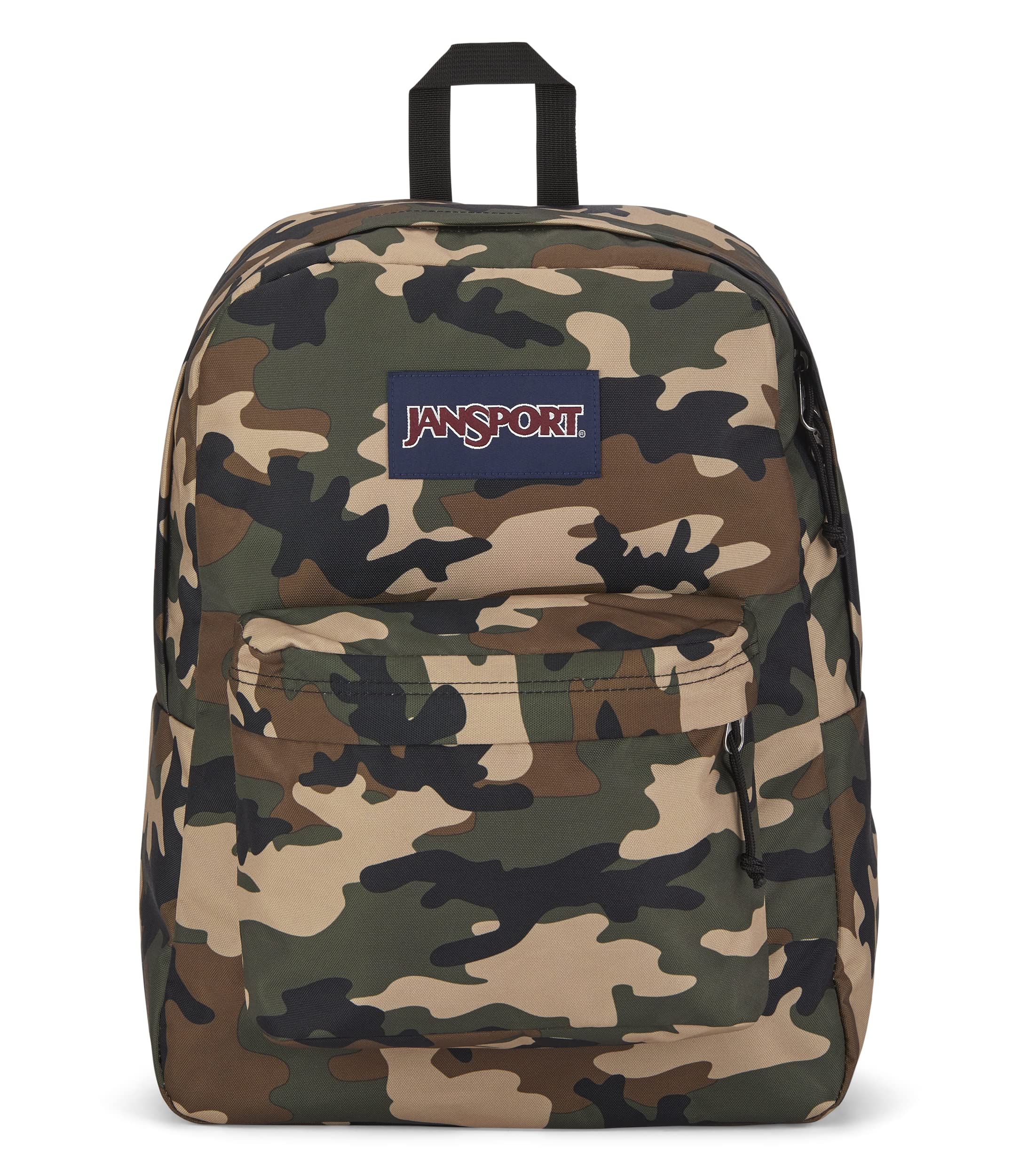 JanSport SuperBreak One Backpack - Durable, Lightweight Bag with 1 Main Compartment, Front Utility Pocket with Built-in Organizer, Premium Backpack, Cherry Lacquer