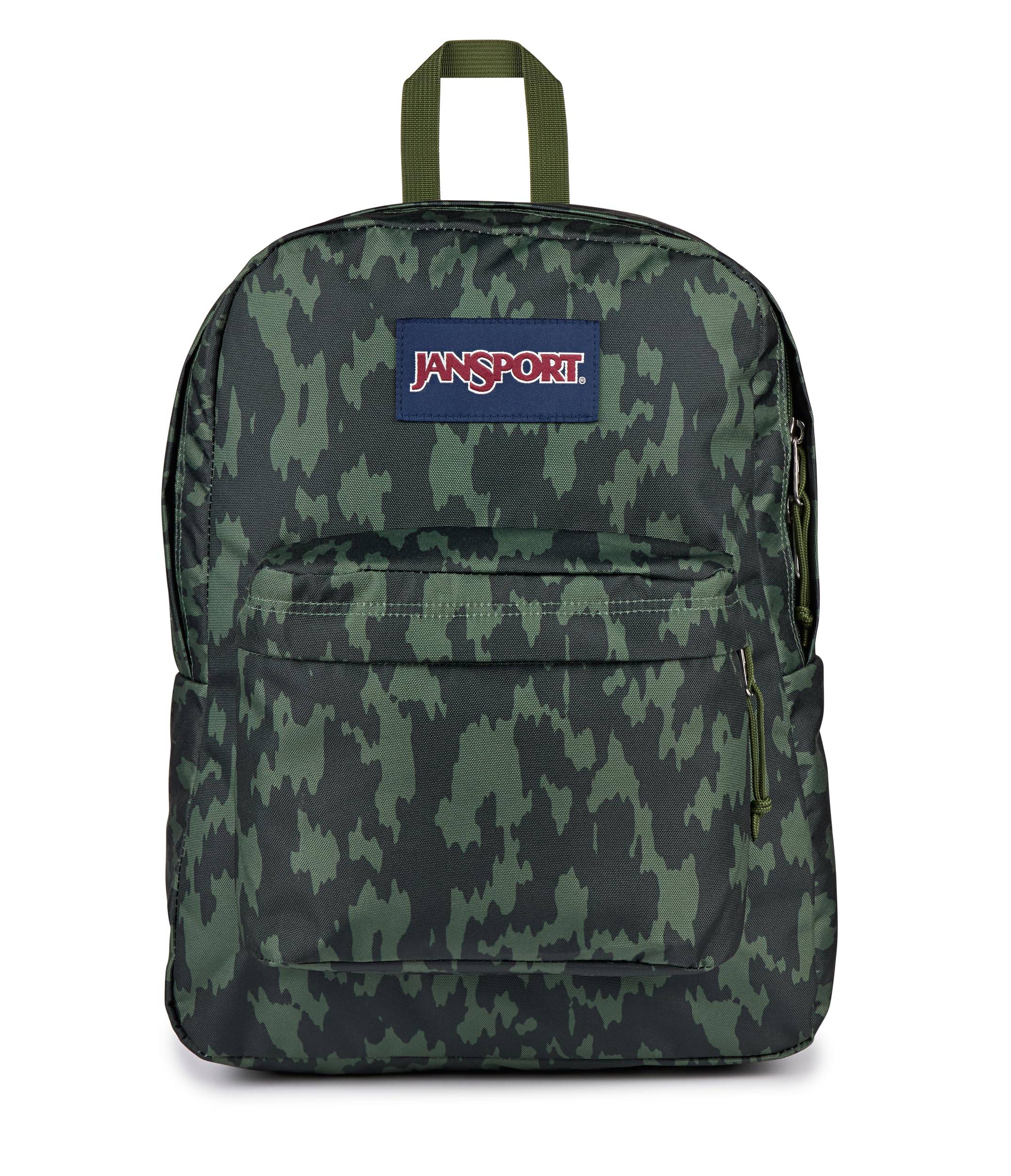 JanSport SuperBreak One Backpack - Durable, Lightweight Bag with 1 Main Compartment, Front Utility Pocket with Built-in Organizer, Premium Backpack, Cherry Lacquer