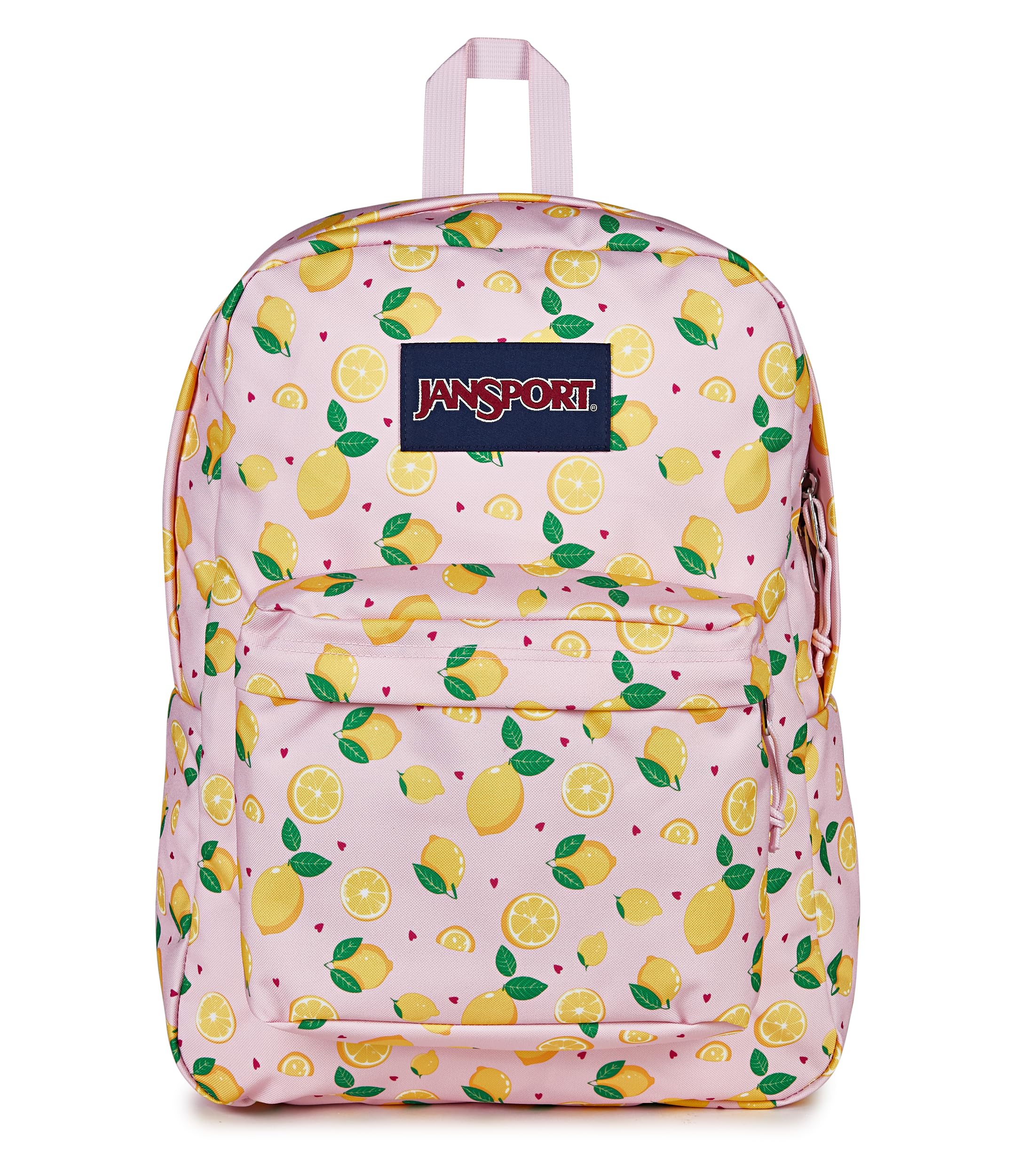 JanSport SuperBreak One Backpack - Durable, Lightweight Bag with 1 Main Compartment, Front Utility Pocket with Built-in Organizer, Premium Backpack, Cherry Lacquer