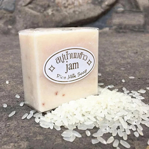 3pcs Thailand  Rice Milk Soap Original Wholesale Handmade Soap Rice Milk  Soap Goat Milk Soap Rice Soap for
