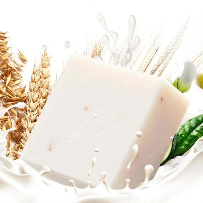 3pcs Thailand  Rice Milk Soap Original Wholesale Handmade Soap Rice Milk  Soap Goat Milk Soap Rice Soap for